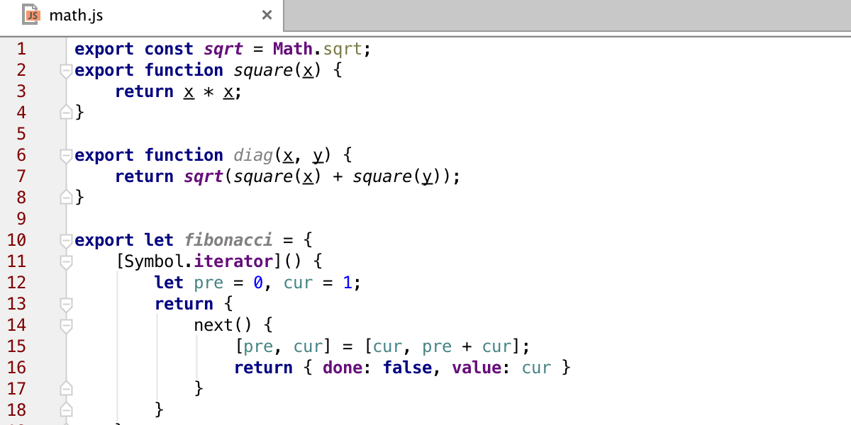 Soporte JavaScript mejorado