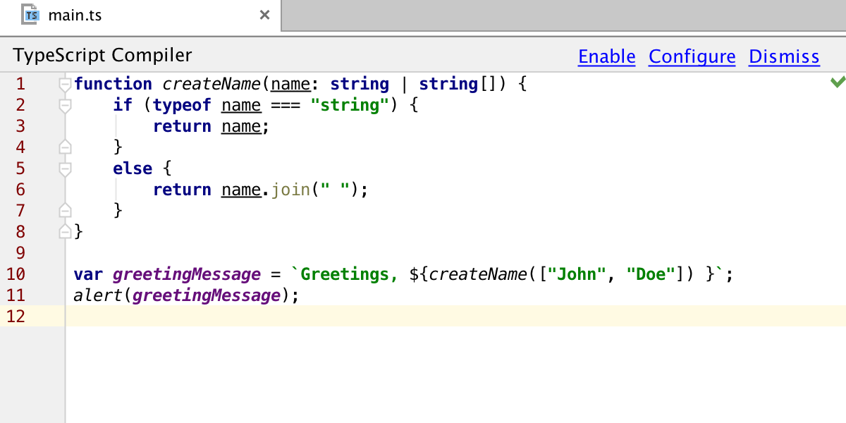 TypeScript 1.4 y 1.5